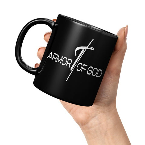 Armor of God 11oz Ceramic Mug - Black
